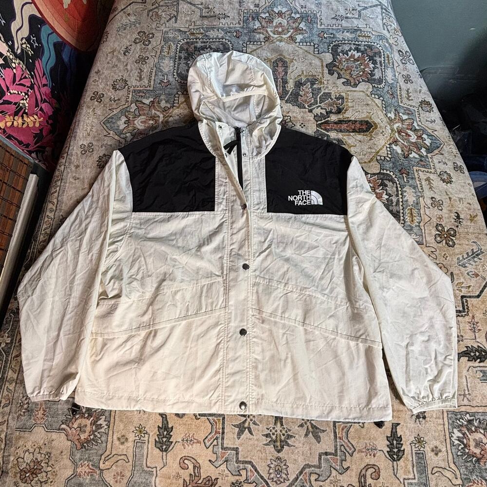 The North Face Colorblock Mountain Wind Jacket Women's Size XL Windbreaker